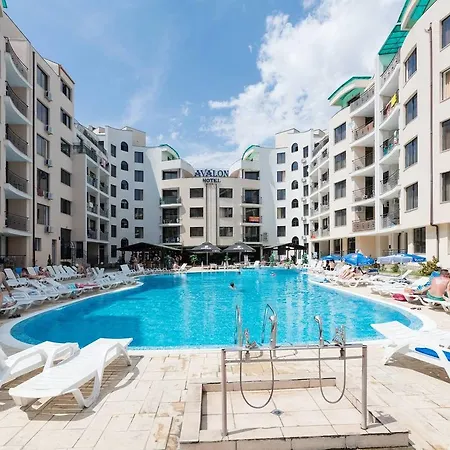 ❤ Quite Studio With Balcony & Kitchen Avalon❤sh❤ Apartamento Sunny Beach